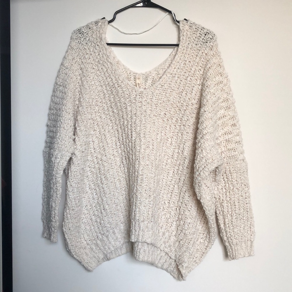Wishlist oversize creamy off white sweater.